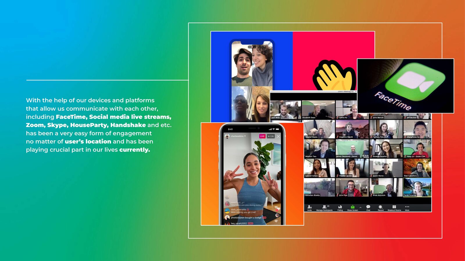 Pitch slide 5 — the idea