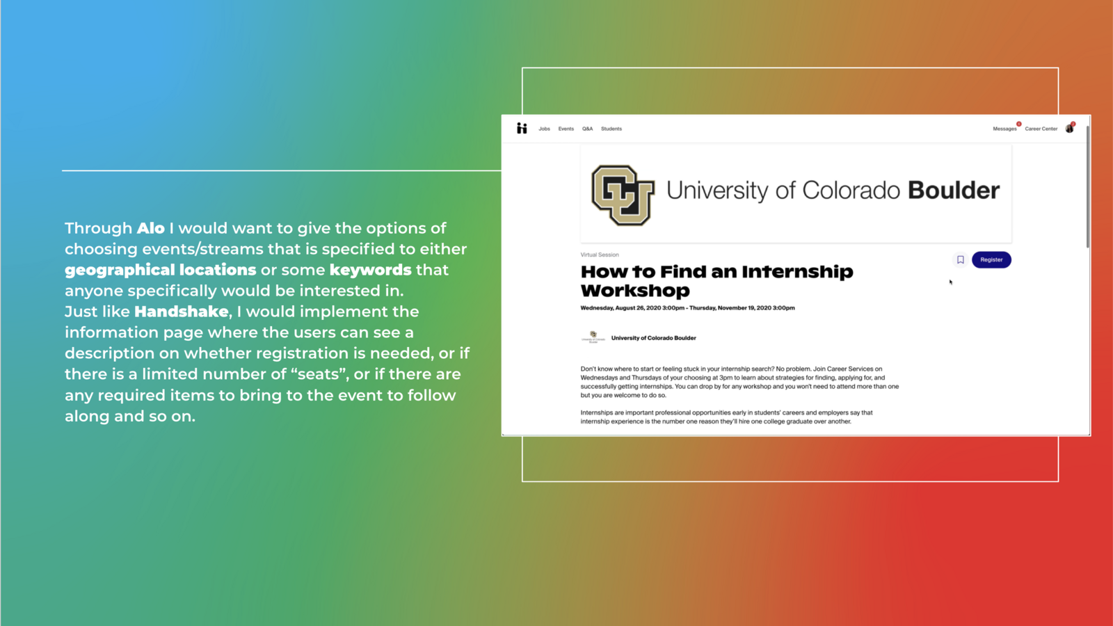 Pitch slide 9 — the platform