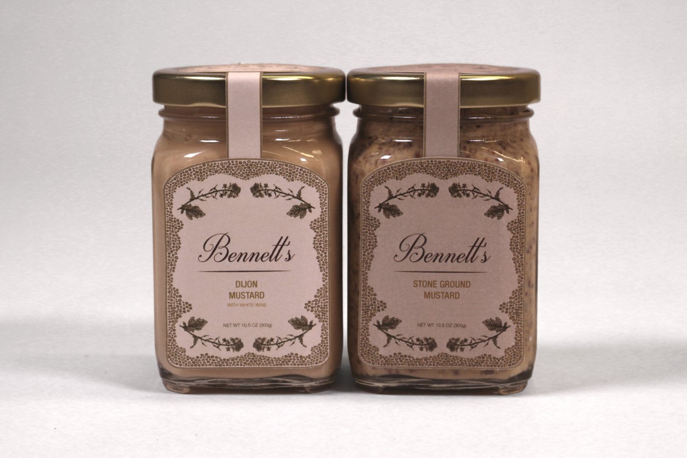 Bennett's mustard jars, the full set