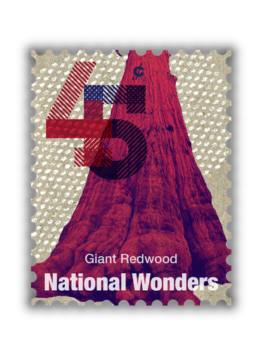 National wonders stamp, six
