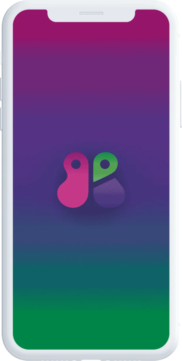 Phone mockup showing the Kawaii Monster Cafe app