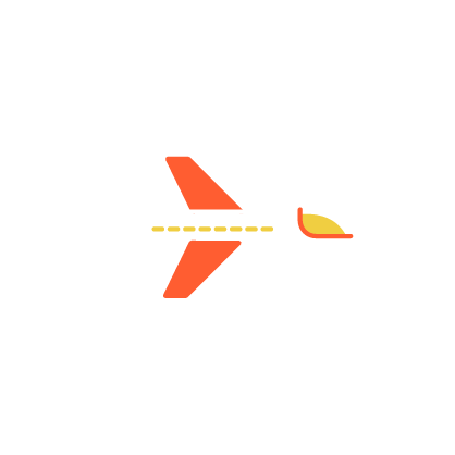 Kite icon — on and off air