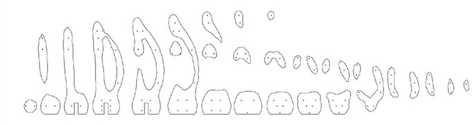 The VZA wordmark on a sheet layout