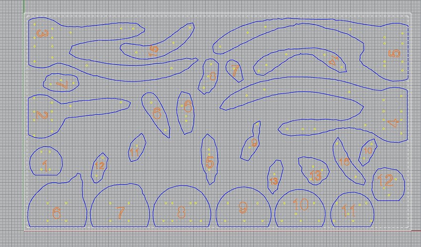 Sheet nesting
