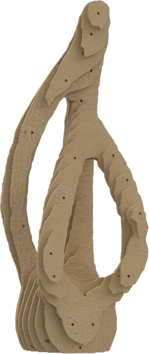 The final form in plywood
