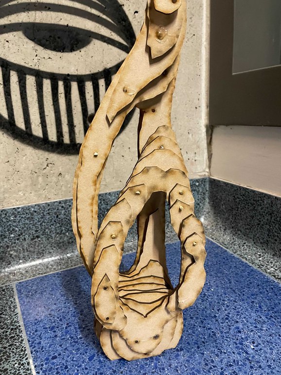 A candidate spot in the ATLAS building